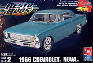 1966 Chevy Nova SS Hardtop Resto Rod (2 'n 1) (1/25) (fs)