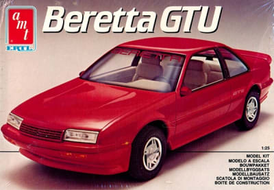 1989 Chevy Beretta GTU (1/25) (fs) Damaged Box
