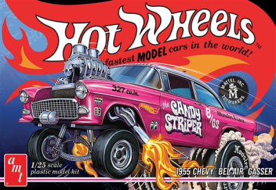 Hot Wheels 1955 Chevy Bel Air Sedan Gasser Candy Striper
