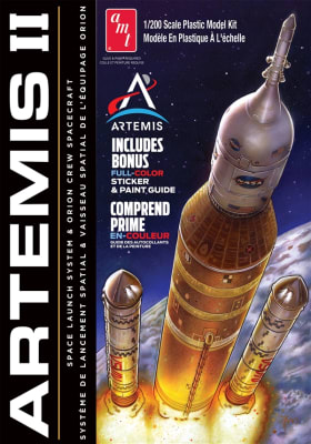 NASA Artemis II with  Sticker