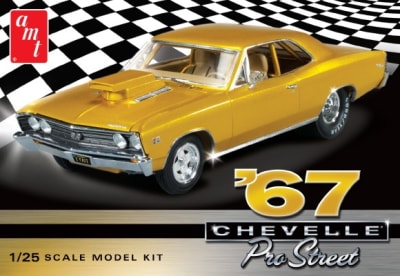 1967 Chevy Chevelle Pro Street (1/25) (fs) Damaged Box