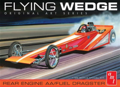 AMT Flying Wedge Rear Engine AA/Fuel Dragster "New Tooling"  (1/25) (fs)