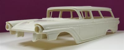 1957 Ford Country Squire Wagon (1/25) (Resin Body Only)