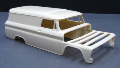 1966 Chevy Suburban Chopped Roof Delivery Truck (1/25) "Resin Body"