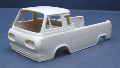 1961 -'67 Ford Econoline 5 Window Pickup (1/25) "Resin Body-Plus Key Parts"