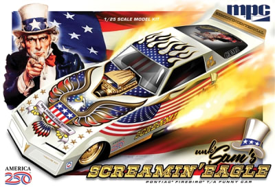 Firebird Funny Car Screamin' Eagle 250th USA Anniversary