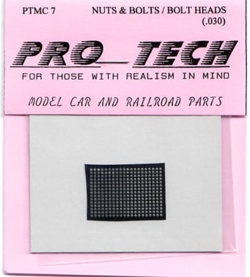 Pro Tech Nuts and Bolts Bolt Heads