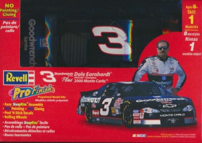2001 Chevy Monte Carlo Dale Earnhardt 'Goodwrench Service Plus' Pro Finish Snap Kit (1/24) (fs)