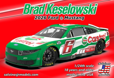 Brad Keselowski 2026 Castrol Ford Mustang 6
