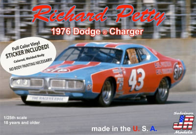 1976 Dodge "Petty" Charger with Vinyl Wraps (1/25) (fs)