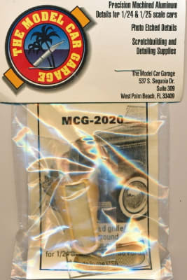 '40 La Salle photo-etch Grille for 1/24:includes resin grille surround