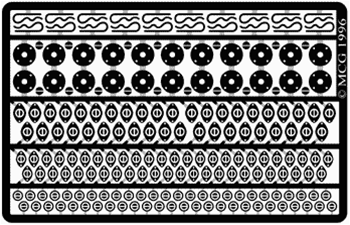 Dzus Fastener Details, for 1/24 or 1/25 kits