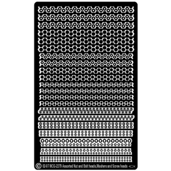 Nut & Bolt Heads (1/25 or 1/24)