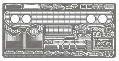 1971 Plymouth Road Runner and GTX  Detail Set