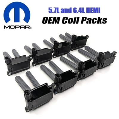 (8) OEM Coil Packs for 2009-newer 5.7 and 6.4L Hemi