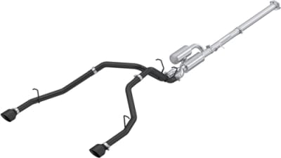 MBRP Aluminized Steel Catback Exhaust w/ Black 5" Tips 2025 Ram 1500 3.0 Hurricane SO