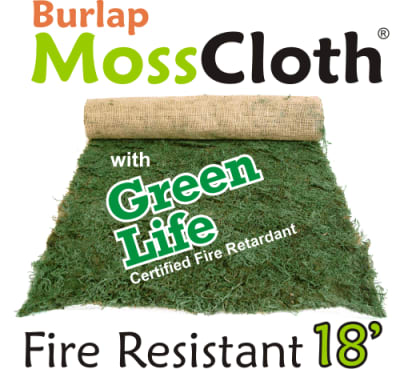 GT18FB MossCloth with fire retardant treatment