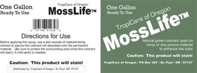 ML1GR - MossLife Colorant/Dye Ready-to-use