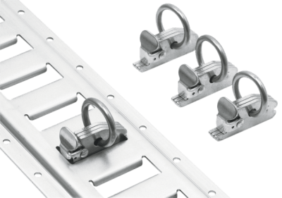 E-TRACK CLIP 2" With O-RING (4 Pack) Powertyte Mfg