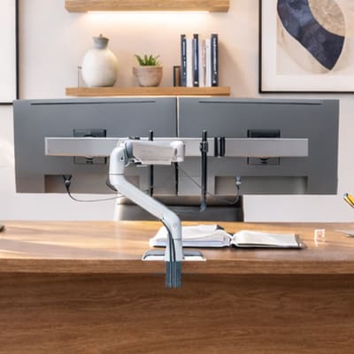 Dual Monitor Mount for screens up to 32 inch