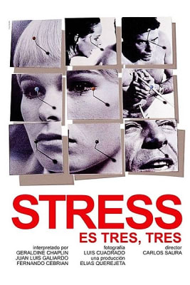 Stress-es Tres-Tres (1968) Carlos Saura; Geraldine Chaplin, Juan Luis Galiardo