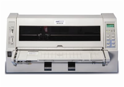 AMT 7350 Reynolds and Reynolds Flat Bed Dot Matrix Finance and Insurance Forms Printer