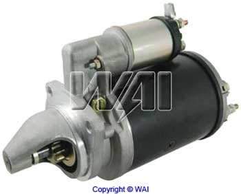 New Tractor Starter 2-2340-LU Starter - Lucas M50 DD 12 Volt, CW, 10-Tooth Pinion
