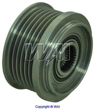 24-2279 Pulley - 6-Groove Clutch Pulley for Ford 6G Series IR/IF Alternators