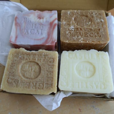 Four Bar Gift Set Organic Olive Oil Soaps
