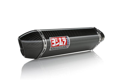 Yoshimura Suzuki GSX-R750 (11-24) TRC-D Stainless Slip-On Exhaust, w/ Carbon Fiber Muffler