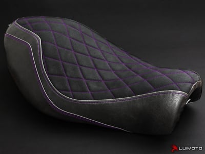 Harley Sportster Iron 883 Purple Seat