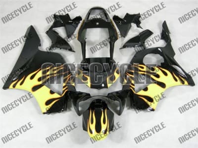 Honda CBR 954RR Yellow Blaze Fairings
