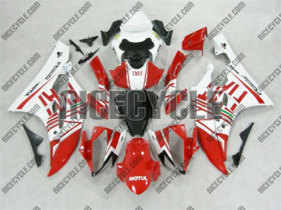 Yamaha YZF-R6 Red FIAT Fairings