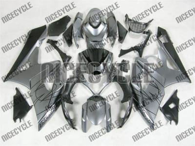 Suzuki GSX-R 1000 Dark Silver Fairings