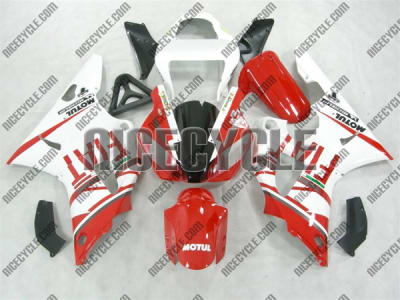 Yamaha YZF-R1 Red FIAT Fairings