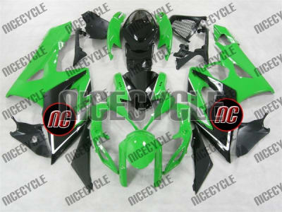 Suzuki GSX-R 1000 Green/Black Fairings