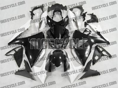 Suzuki GSX-R 1000 Black/White Fairings