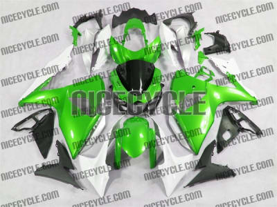 Metallic Green Suzuki GSX-R 1000 Fairings