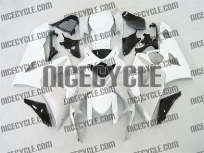 Suzuki GSX-R 1000 Silver/White Fairings