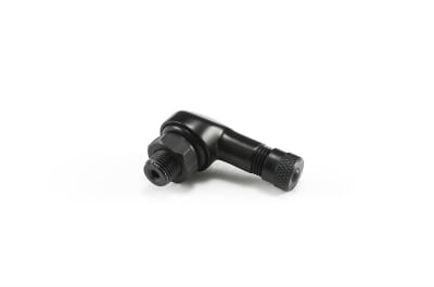Brocks 90 Degree Valve Stem (Black) for 11.3mm Hole