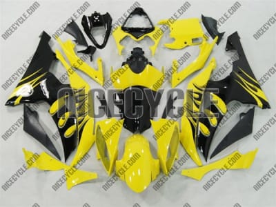Yamaha YZF-R6 Yellow OEM Style Fairings