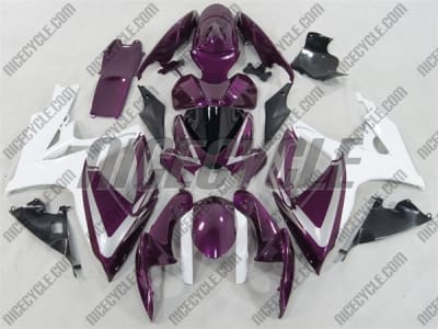 Deep Purple Suzuki GSX-R 600 750 Fairings