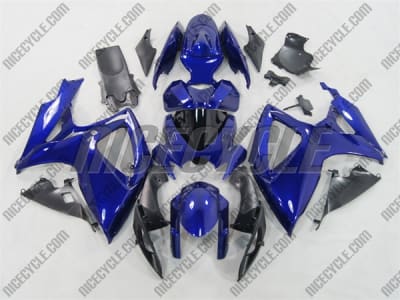 Electric Blue Suzuki GSX-R 600 750 Fairings