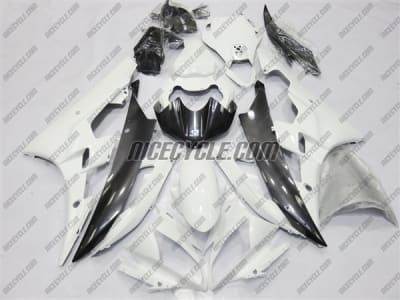 Yamaha YZF-R6 White/Charcoal Fairings