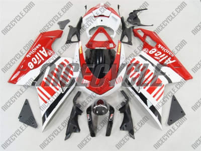 Ducati 1198 1098 848 Evo Alice Style Red Fairings