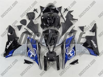 Honda CBR 600RR Two Brothers Blue Fairings