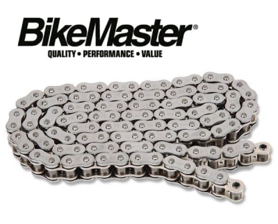 BikeMaster BMZR 530 Motorcycle Chain 160 Links Sportbike Chrome (194921)