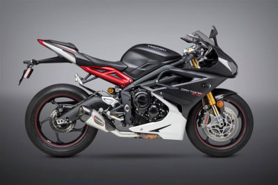 Yoshimura DAYTONA 675 13-17 ALPHA T Stainless Slip-On Exhaust, w/ Stainless Muffler