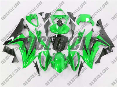 Yamaha YZF-R6 Green Metallic Fairings