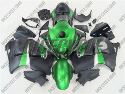 Suzuki GSX-R 1300 Hayabusa Matte Green/Black Fairings